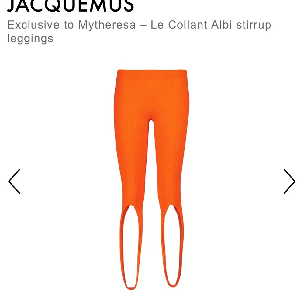 Jacquemus - Le Collant Albi Stirrup leggings